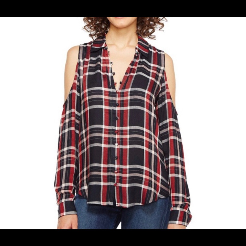 Paige cold shoulder top